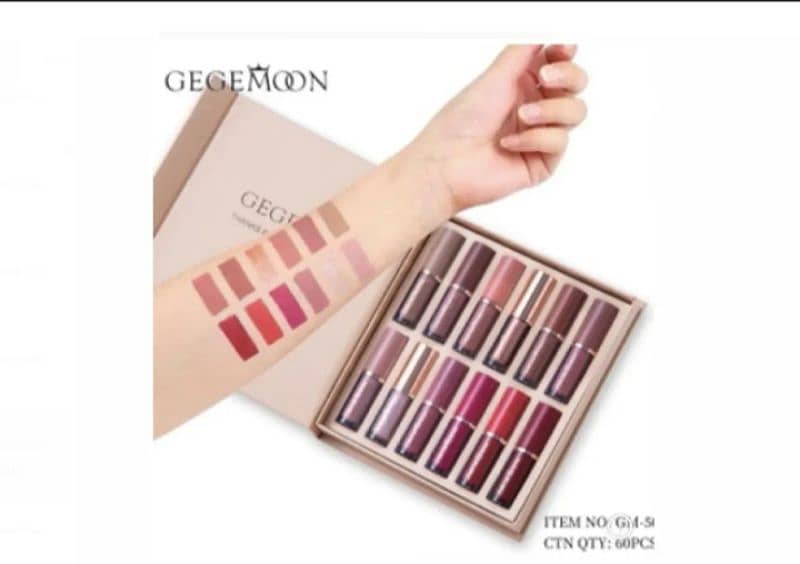 GEGEMOON 12 pcs Lips gloss set 2