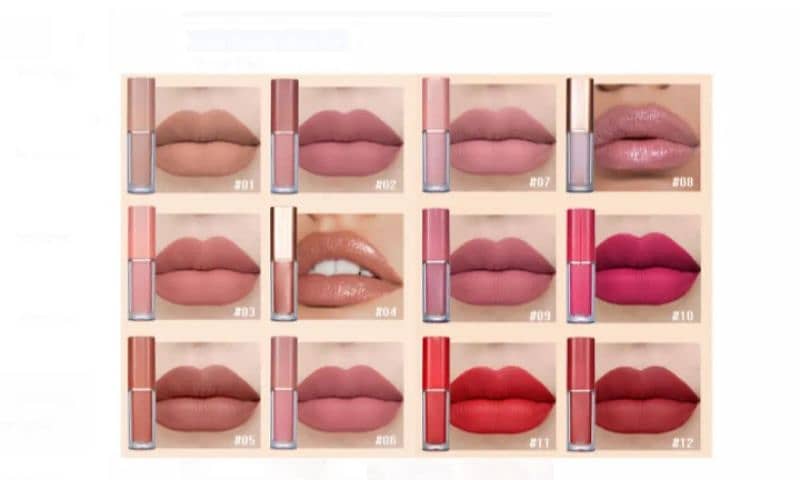 GEGEMOON 12 pcs Lips gloss set 3