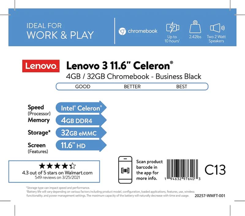 Lenovo Ideapad 3 Chromebook-360-Touch 2