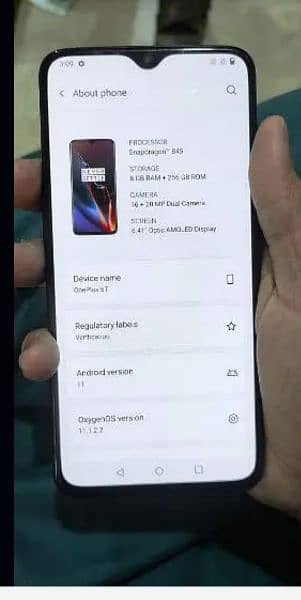 OnePlus 6t 8 +256 pta approved exchange possible 3