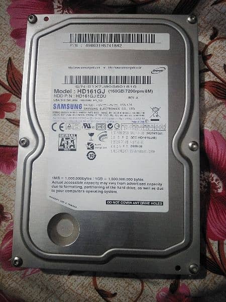 Samsung Hard Disk HD161GJ (160Gb/7200rpm/8M) 0