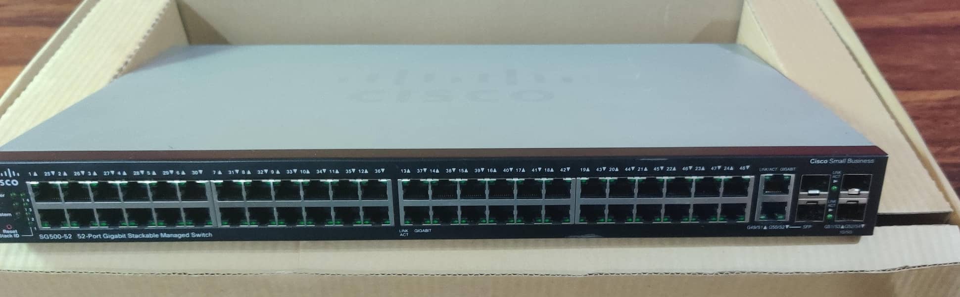 Cisco SG500-52 52-Ports Gigabit Manageable Switch (Open Box) 4