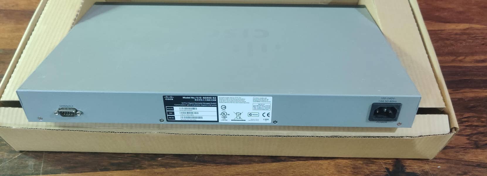 Cisco SG500-52 52-Ports Gigabit Manageable Switch (Open Box) 10
