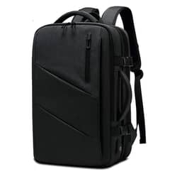 1pc Laptop Backpack With USB Charging Port Large Capacity Travel Backp