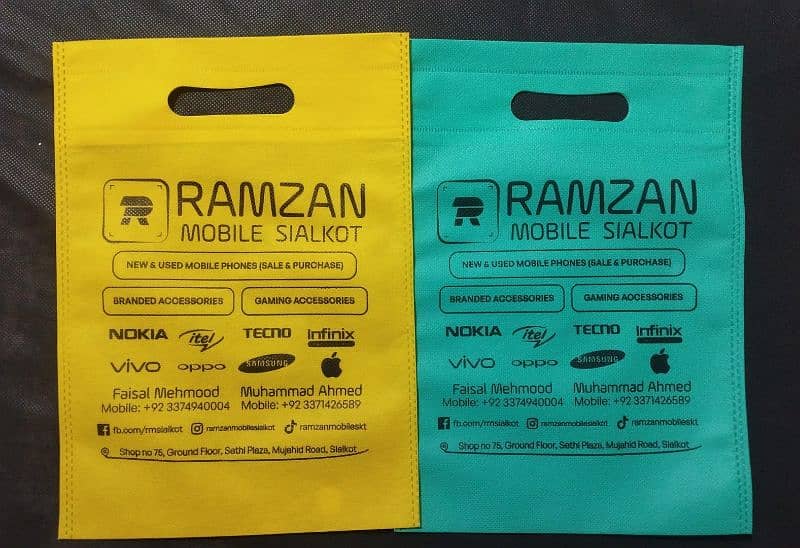 Non woven shopping bags - printed bags- custom bags 7