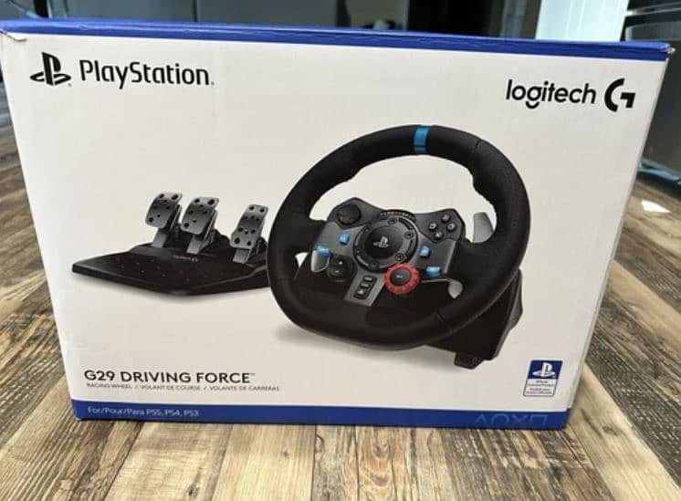 Logitech G29 Steering Wheel for PS5, PS4, PS3 and PC 1