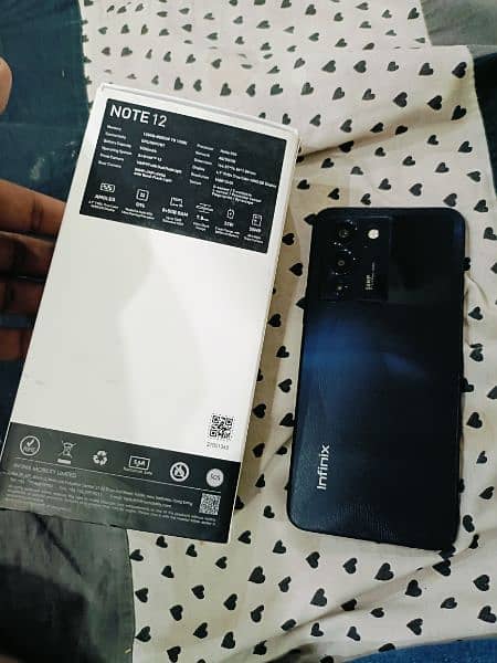 infinix note 12 g96 8+8/128 in new condition 0