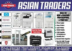 Ricoh, Sharp, Kyocera, HP Printers and Photocopiers and Scanner Rental
