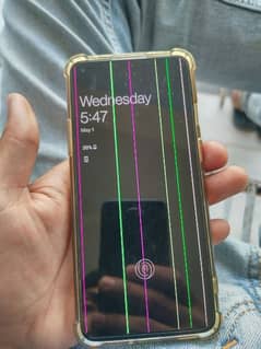 OnePlus 9r 8/128gb line on panel