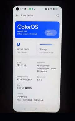 oppo Reno 5 8/128gb with box