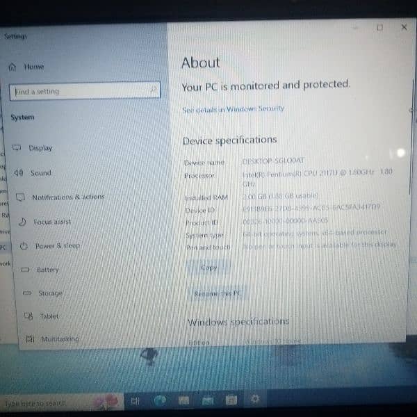 Dell laptop ram2 64 good condition second generation 2