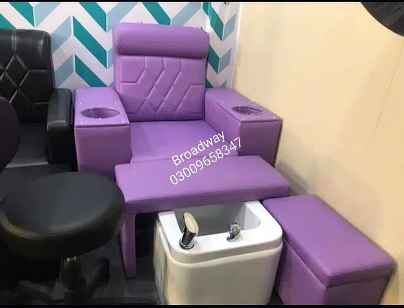 Salon Chair Barber Chair Massage bed Manicure pedicure Shampoo unit 10