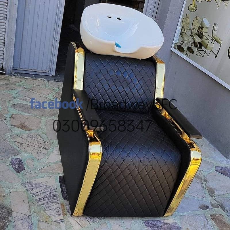 Salon Chair Barber Chair Massage bed Manicure pedicure Shampoo unit 15