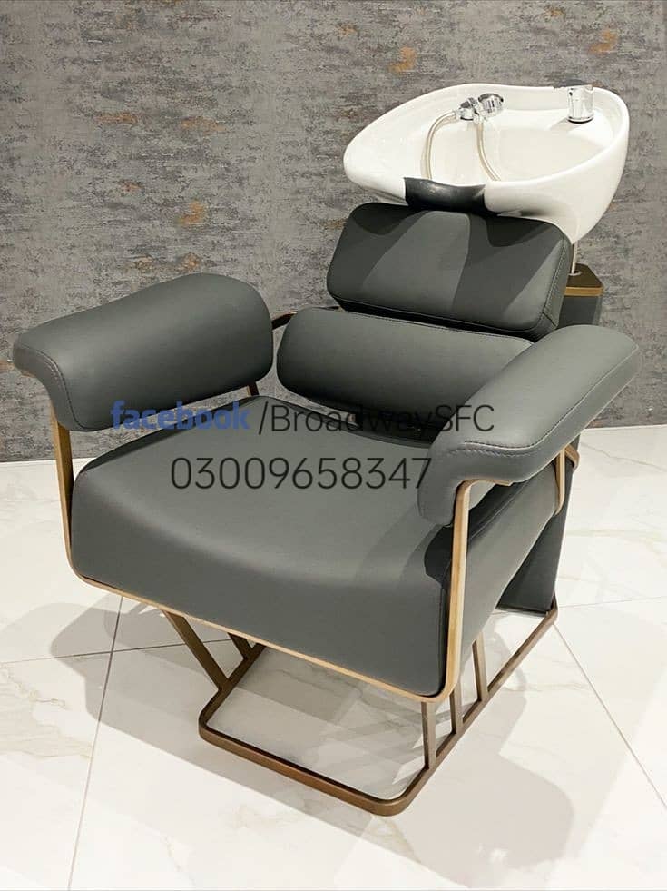 Salon Chair Barber Chair Massage bed Manicure pedicure Shampoo unit 16