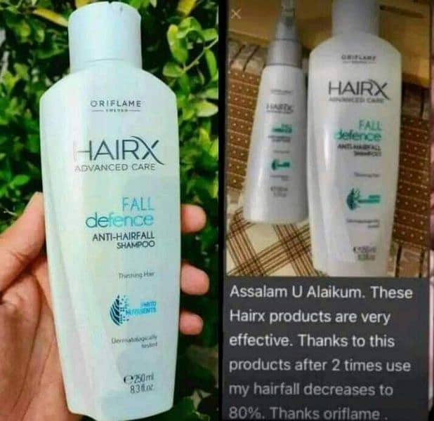 HAIR X Anti Hair fall shampoo. . . 4