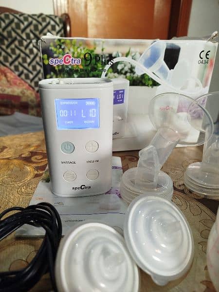 Spectra - 9 Plus Portable Electric Breast Milk Pump for Baby Feeding 4