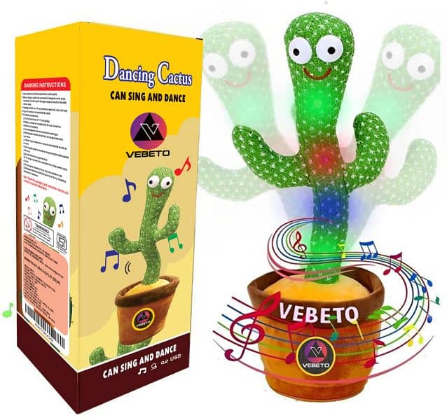 Musical Cactus toy 0