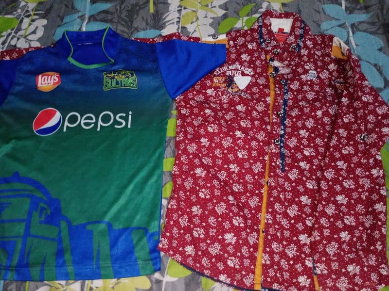 12 Years 1 paint & 4 Shirts For Sell Used Like New condition 1