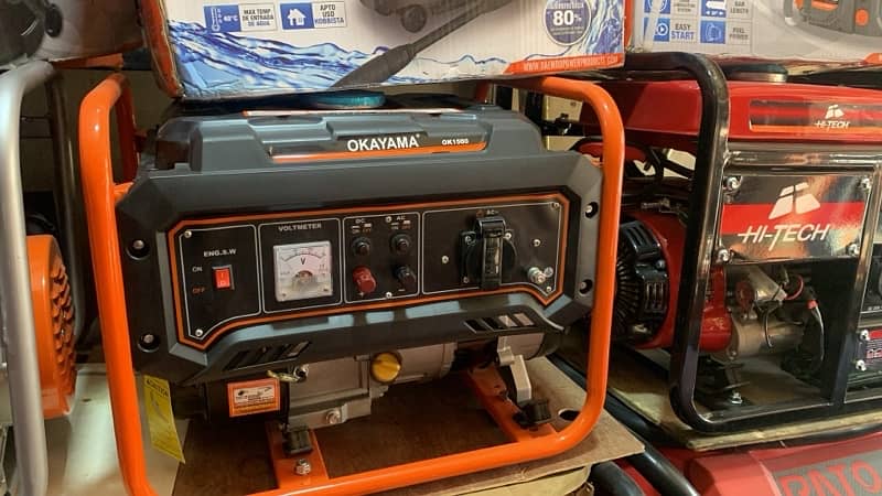All brands generators available 1-10kva also available used generators 1