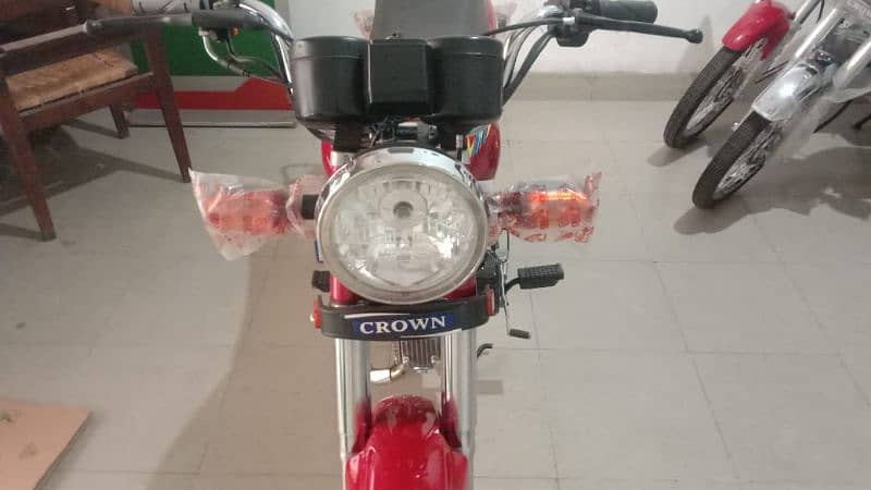 crown 100cc self start 1350km with alloy rim 2
