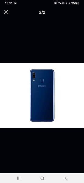 Samsung Galaxy A20s blue colour Sensor also 1