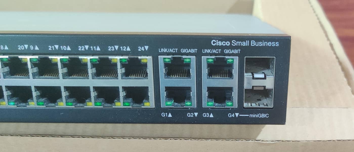 Cisco SF-300- 24P 24-port 10/100 PoE Managed Gigabit Switch (Open Box) 7