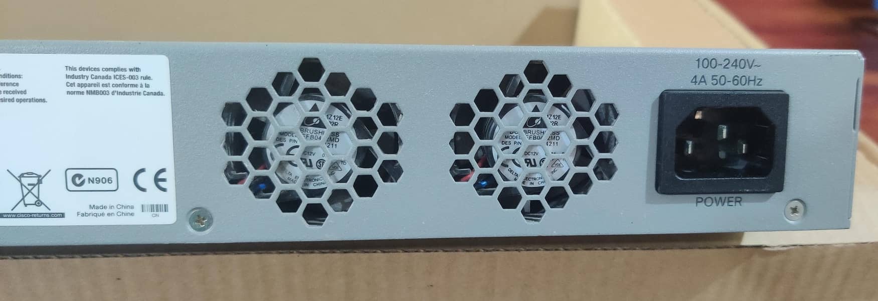 Cisco SF-300- 24P 24-port 10/100 PoE Managed Gigabit Switch (Open Box) 12