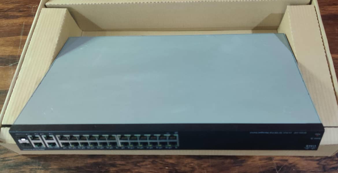 Cisco SF-300- 24P 24-port 10/100 PoE Managed Gigabit Switch (Open Box) 13