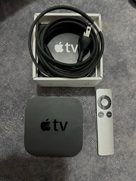 Apple Tv 3rd Generation MD199LL/A Black (Open Box) 1