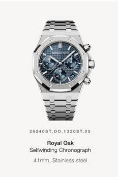 Audemars piguet Brand Silver Watch.