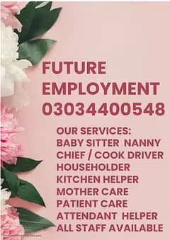 Provide Maid , Driver, Helper, Couples, Patient Care, Cook Available