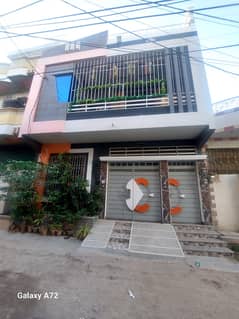 120 Yards Super Stylish New Double Storey House Block 4 Saadi Town Contact Tariq Shah 0