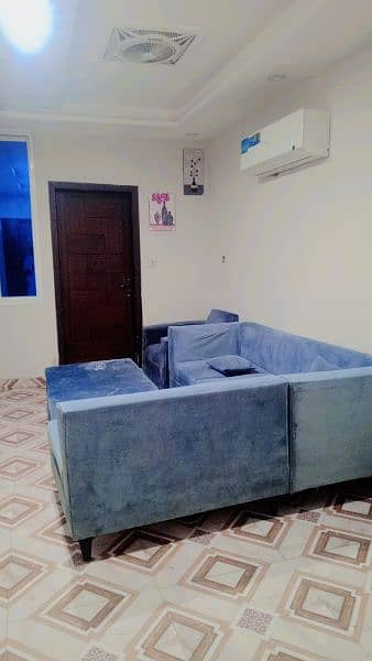 1 Bedrooms Furnished Flat Available on Daily Basis Rent 9