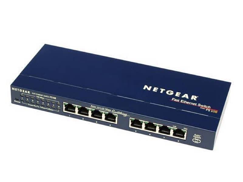 Netgear FS108 ProSafe 8 Port Switch 1