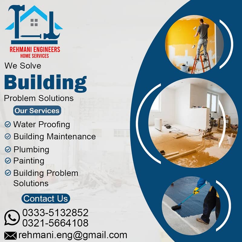 Water Proofing Services|Painting,Interior Works|Plumbing services 7