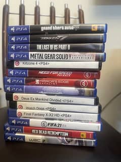 Ps 4pro 1tb with 18 games 1 controller