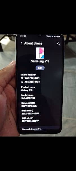 Samsung A13 6