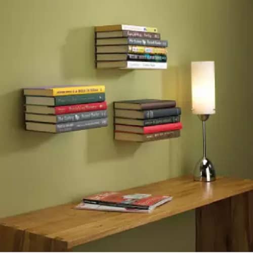 Metal Floating Book Shelves for Wall Decor 1