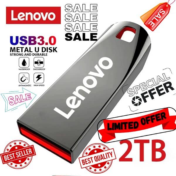 Lenovo High quality USB 128 gb to 518 Gb available 0