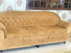 5 seater sofa set with table