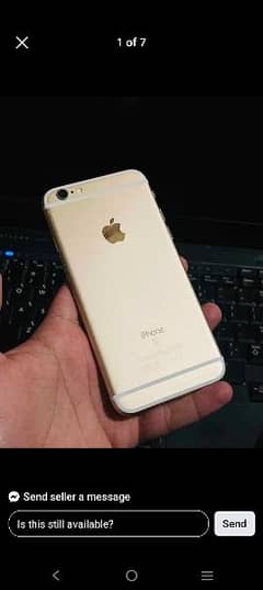IPhone 6s Stroge 64 GB PTA approved ,0310=7472=829 My WhatsApp