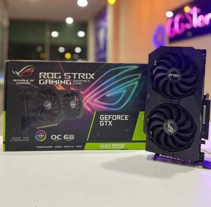 GTX 1660 SUPER ASUS ROG STRIX with Box in Mint Condition 0