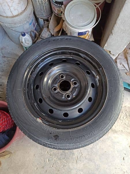 Rims and tyres / steel wheels 14 inch 1