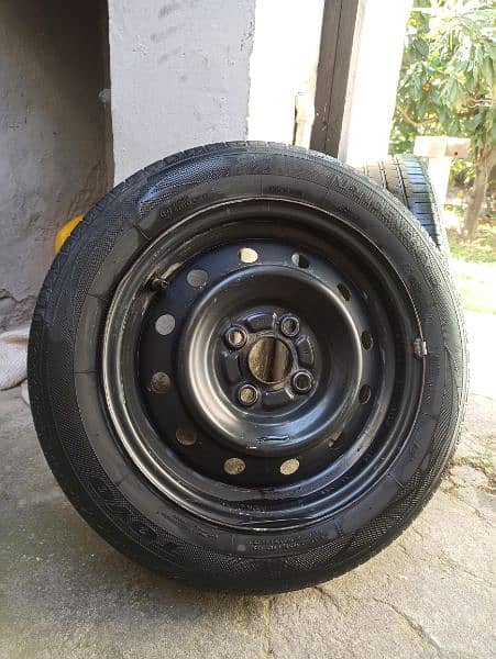 Rims and tyres / steel wheels 14 inch 11