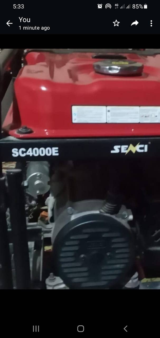 Senci sc4000 3.5KV  gasoline generator 1