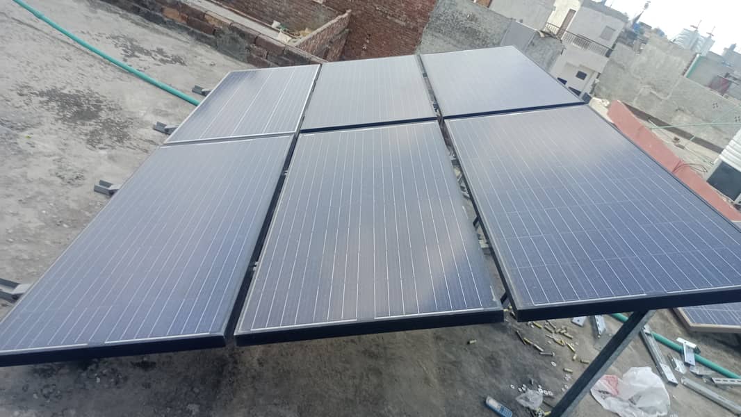 Solar panels perfect working condition installed sale due to system up 1