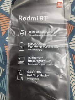Redmi 9t 6GB + 128 GB
