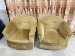 5 seater sofa set with table just like new