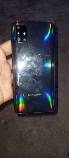 Samsung galaxy A51 panel change 6/128 with box changer 16k urgent 1