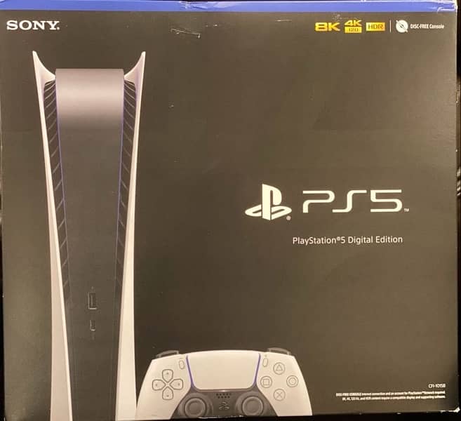 *NEW UNOPENED* PlayStation 5 Digital Edition - PS5 (USA) 0